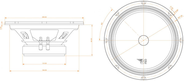 Изображение товара Среднечастотная АС DL Audio Gryphon Pro 200 SE