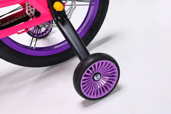 Изображение товара Детский велосипед Nialanti Magic 16 MD 2025 (розовый, с комплектом защиты)