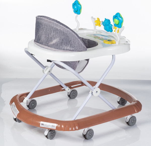 Изображение товара Ходунки Babyhit Jolly Ride / BW110 (коричневый/серый)