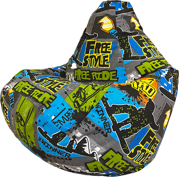 Изображение товара Бескаркасное кресло Flagman Груша Макси XXL Г2.4-50 (Фристайл 01)