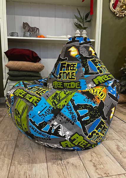 Изображение товара Бескаркасное кресло Flagman Груша Макси XXL Г2.4-50 (Фристайл 01)