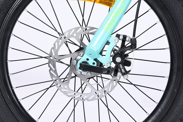 Изображение товара Детский велосипед Nialanti Pixel 1.0 MD 2025 (бирюзовый, разобранный, в коробке)