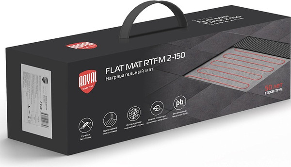 Изображение товара Теплый пол электрический Royal Thermo RTFM 2-150-2.5