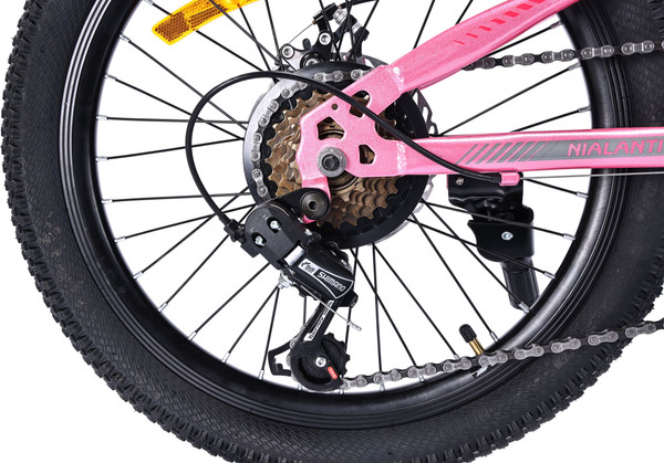 Изображение товара Детский велосипед Nialanti Pixel 1.1 MD 2025 (розовый, разобранный, в коробке)