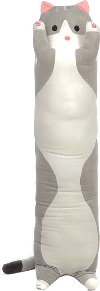 Изображение товара Подушка-игрушка Sima-Land Котик / 10627992 (серый)