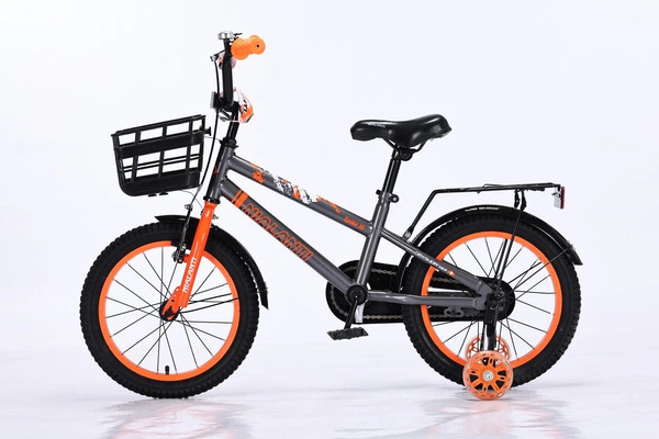 Изображение товара Детский велосипед Nialanti Spike 16 2025 (серый/оранжевый)