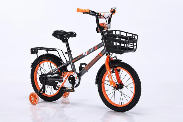 Изображение товара Детский велосипед Nialanti Spike 16 2025 (серый/оранжевый)