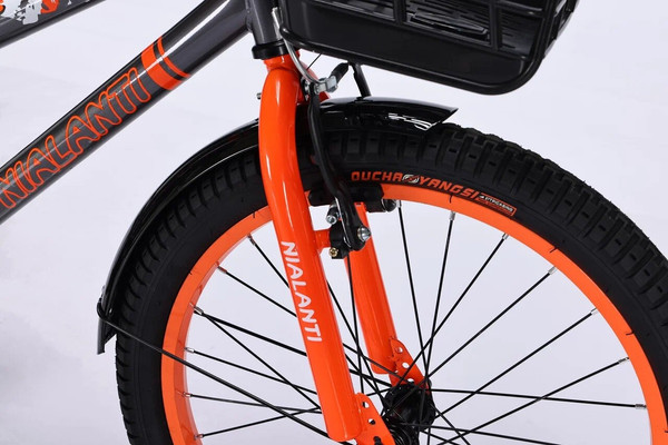 Изображение товара Детский велосипед Nialanti Spike 20 2025 (серый/оранжевый)