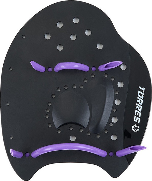 Изображение товара Лопатки для плавания Torres SWP112403BL (L, черный/фиолетовый)