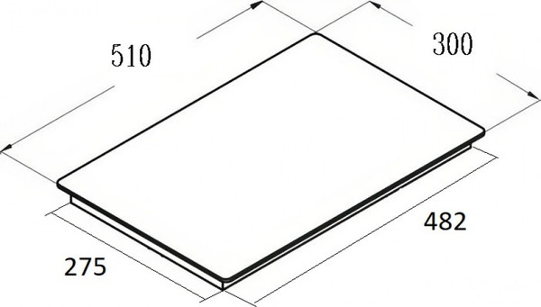 Изображение товара Индукционная варочная панель Schtoff I3 H02 B (черный)