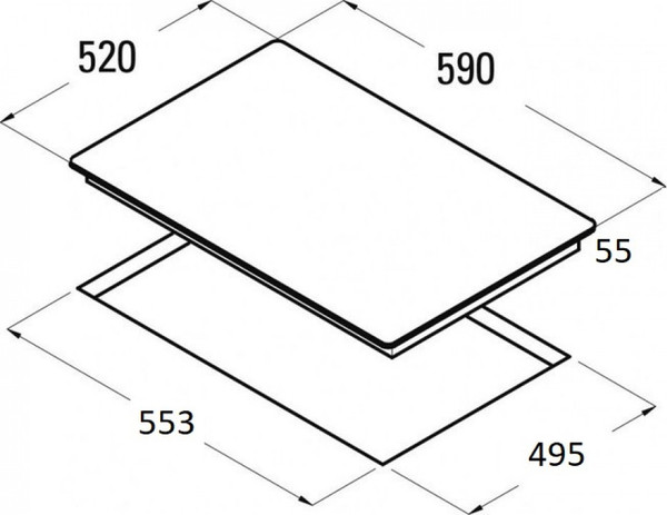 Изображение товара Индукционная варочная панель Schtoff I60H06 (черный)