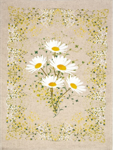 Изображение товара Набор полотенец Pole Kvetak (Беларускі лён) 46x60 24С27-ШР/р.п/фкор/к. (359 Полевые цветы 1/сорт 1)