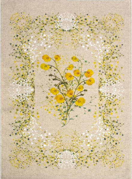 Изображение товара Набор полотенец Pole Kvetak (Беларускі лён) 46x60 24С27-ШР/р.п/фкор/к. (359 Полевые цветы 1/сорт 1)