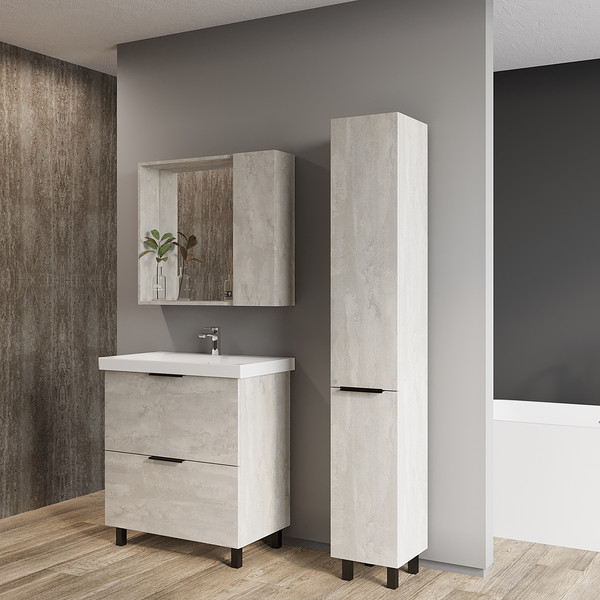 Изображение товара Шкаф-пенал для ванной Viant Берлин / VBER300C-PEN