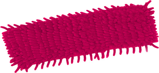 Изображение товара Моп для швабры Happy Panda Лапша из микрофибры HP-RM04СH (вишневый)