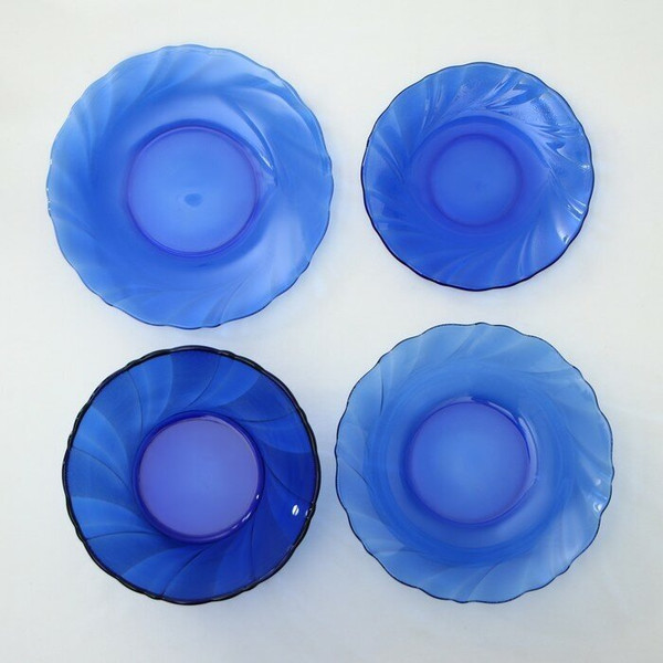 Изображение товара Набор столовой посуды No Brand Sea Brim Saphir 50554