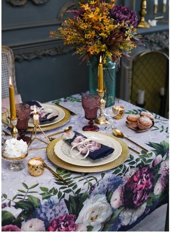 Изображение товара Скатерть Этель Цветочный этюд / 3000518