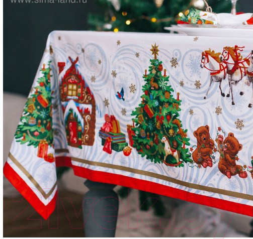 Изображение товара Скатерть Этель Новогодняя сказка / 1652690