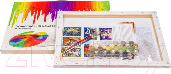 Изображение товара Картина по номерам БЕЛОСНЕЖКА Улочка к морю / 300-AS