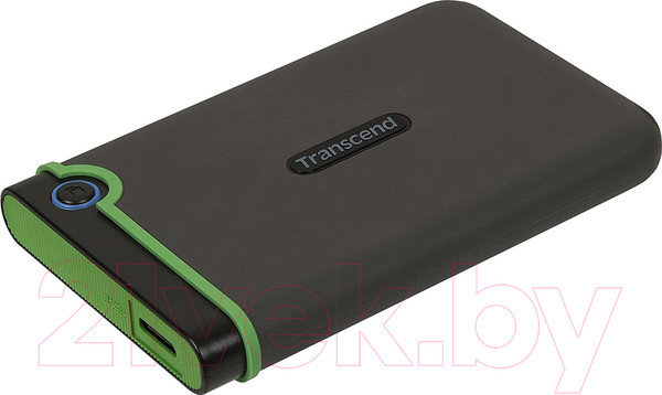 Изображение товара Внешний жесткий диск Transcend StoreJet 25M3 Slim 2TB (TS2TSJ25M3S)