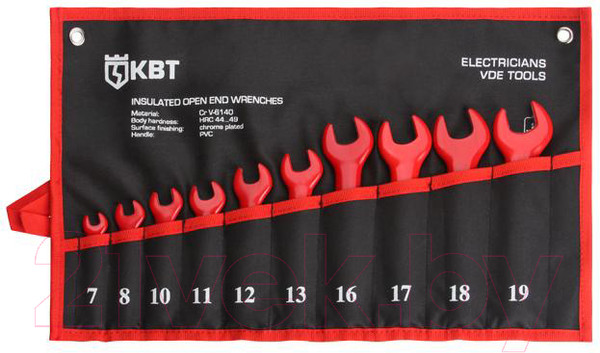 Изображение товара Набор ключей КВТ Эксперт НИИ-21 / 74707