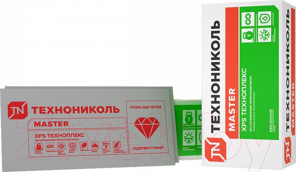 Изображение товара Экструдированный пенополистирол Технониколь Техноплекс 1180x580x30-L