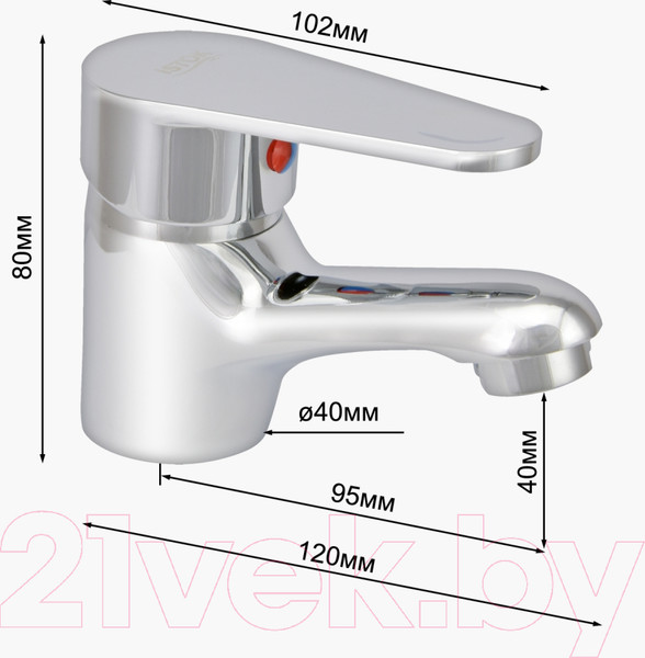 Изображение товара Смеситель Istok 0402.715