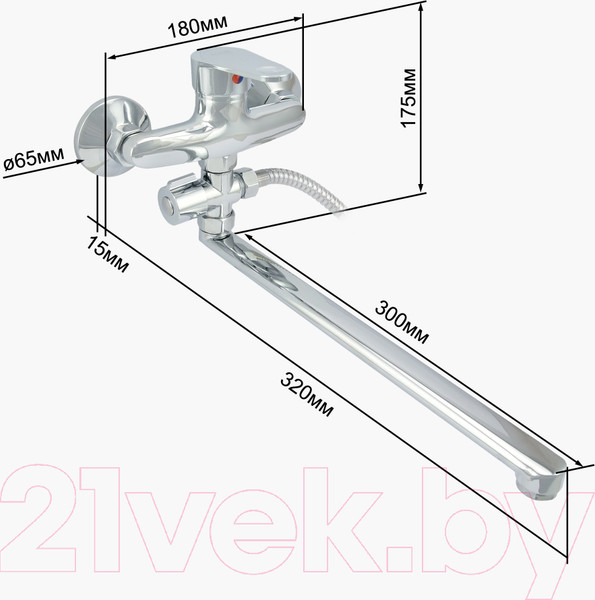 Изображение товара Смеситель Istok 0402.717