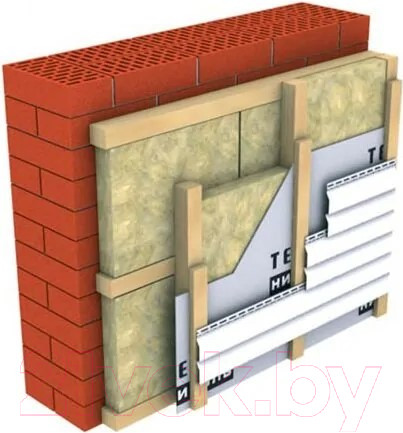 Изображение товара Минеральная вата Технониколь Техноблок Стандарт 1200x600x50