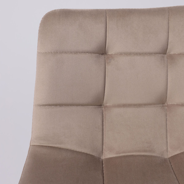 Изображение товара Стул барный AksHome Mia (бежевый велюр HLR08/черный)