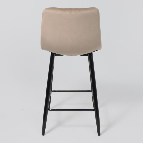 Изображение товара Стул барный AksHome Mia (бежевый велюр HLR08/черный)
