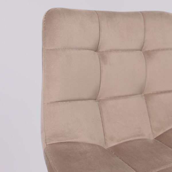 Изображение товара Стул барный AksHome Mia (бежевый велюр HLR08/черный)