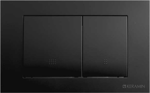 Изображение товара Унитаз подвесной с инсталляцией Керамин Трент R МЛ Slim Комфорт c кнопкой K5236-К-EEA2