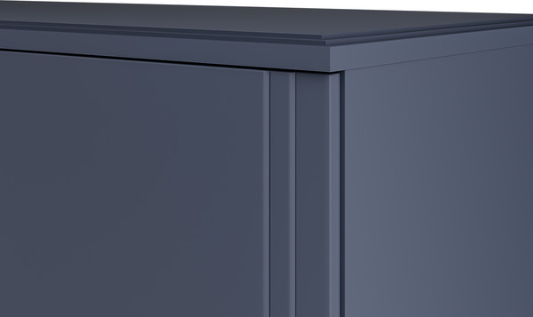 Изображение товара Прикроватная тумба Bravo Мебель Джали (ночное небо/лак темный лазурный)