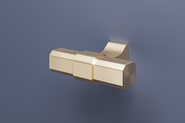 Изображение товара Прикроватная тумба Bravo Мебель Джали (ночное небо/лак темный лазурный)