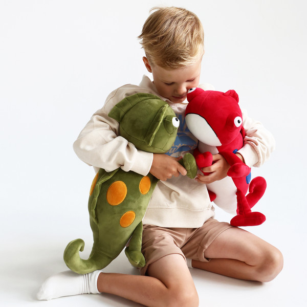 Изображение товара Мягкая игрушка Orange Toys Хамелеон / OT5023/30А (зеленый)