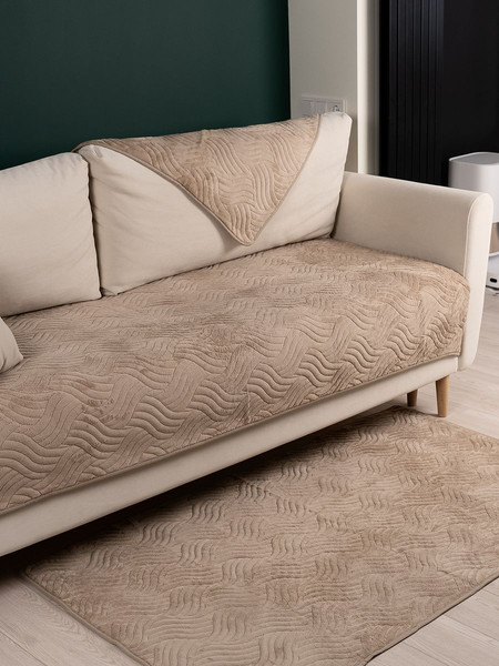 Изображение товара Комплект чехлов Vip Camilla Дивандек КУ-1 (Sand)