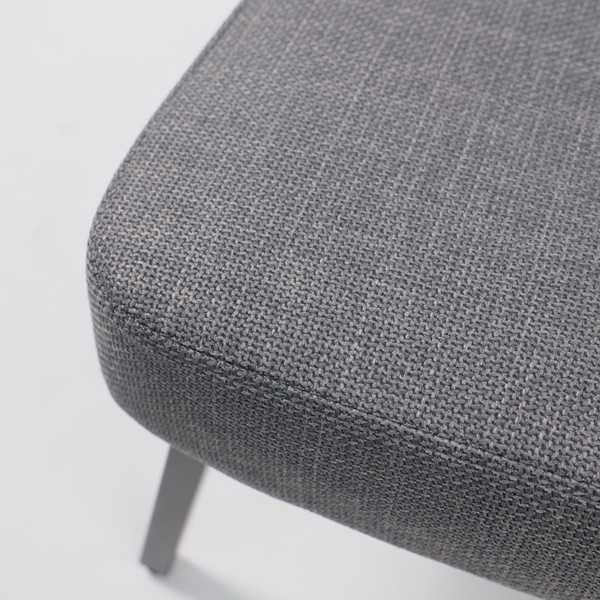 Изображение товара Кресло мягкое AksHome Aspen (серая рогожка Bjorn 13/черный)