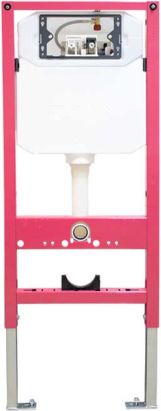 Изображение товара Унитаз подвесной с инсталляцией Керамин Бари Slim МЛ Премиум c кнопкой K5236-К-EEA2