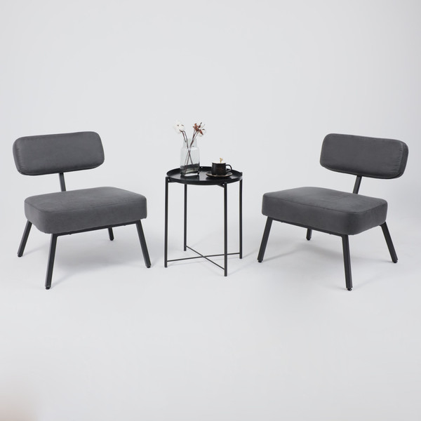 Изображение товара Кресло мягкое AksHome Aspen (экокожа винтажный черный Watusi 16/черный)