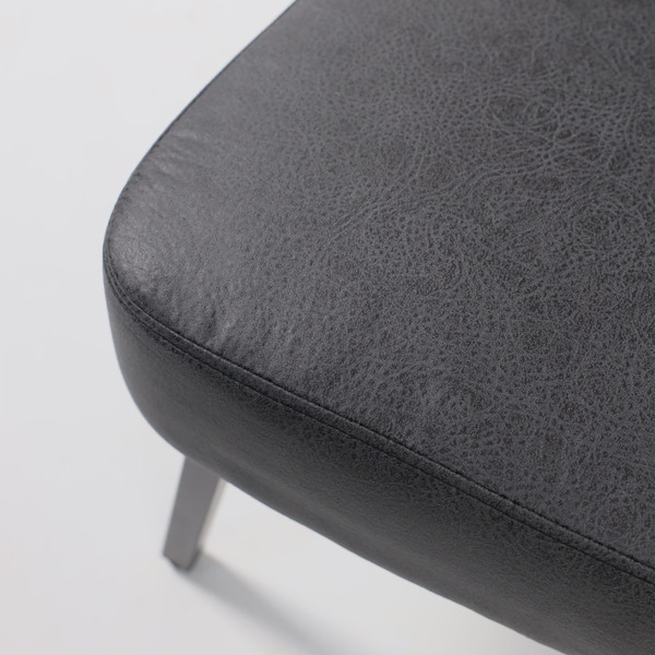 Изображение товара Кресло мягкое AksHome Aspen (экокожа винтажный черный Watusi 16/черный)