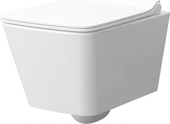 Изображение товара Унитаз подвесной с инсталляцией Керамин Тобаго R Slim МЛ Комфорт c кнопкой K5236-К-EEA4