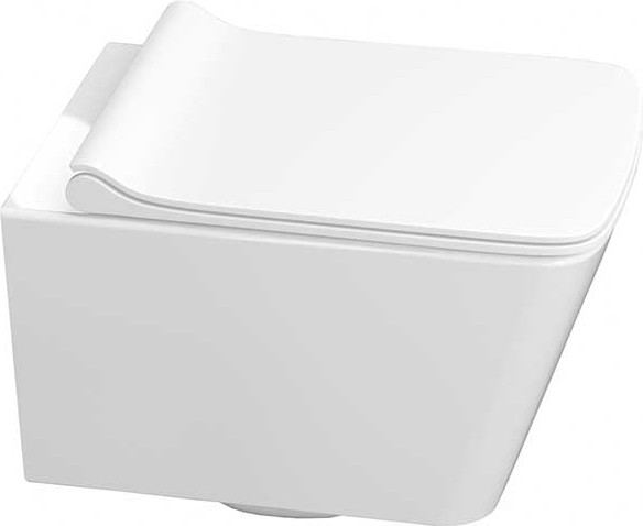 Изображение товара Унитаз подвесной с инсталляцией Керамин Тобаго R МЛ Slim Премиум c кнопкой K5236-К-EEA1