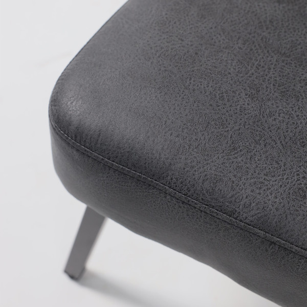 Изображение товара Кресло мягкое AksHome Booker (экокожа винтажный черный Watusi 16/черный)