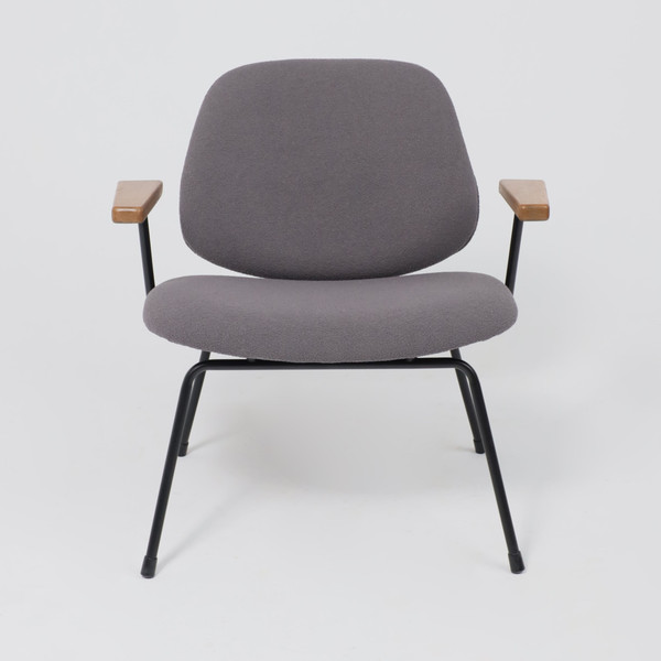 Изображение товара Кресло мягкое AksHome Rudo (серый букле SD8068-5/черный)