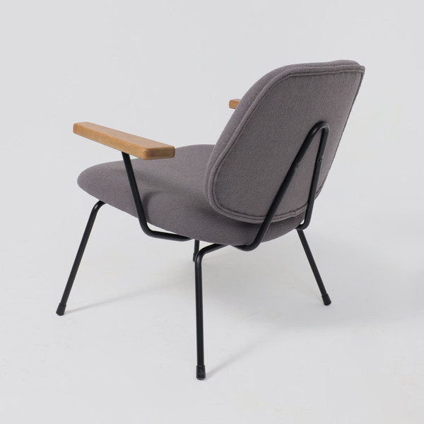 Изображение товара Кресло мягкое AksHome Rudo (серый букле SD8068-5/черный)