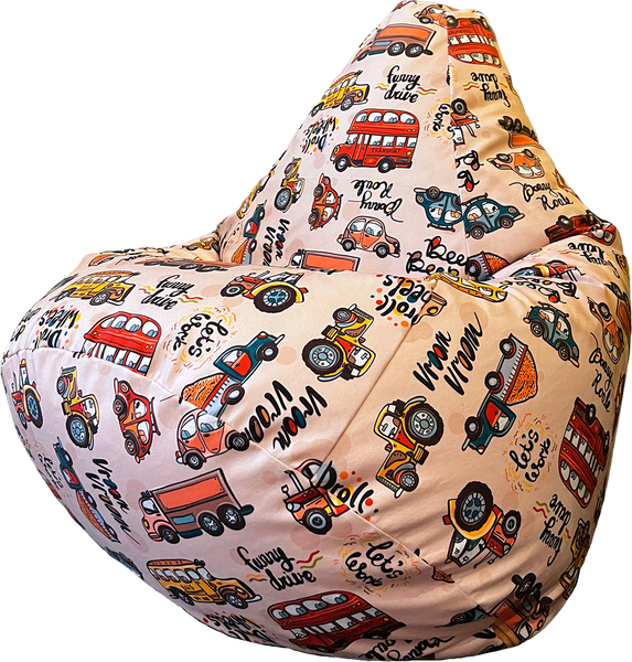 Изображение товара Бескаркасное кресло Flagman Груша Макси XXL Г2.5-183 (Mashinki)