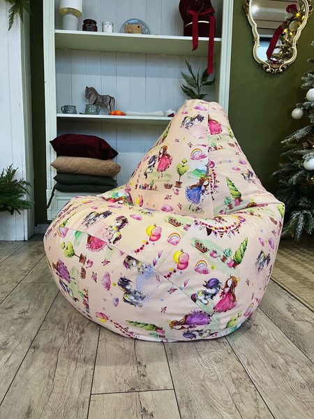 Изображение товара Бескаркасное кресло Flagman Груша Макси XXL Г2.5-187 (Princesski)