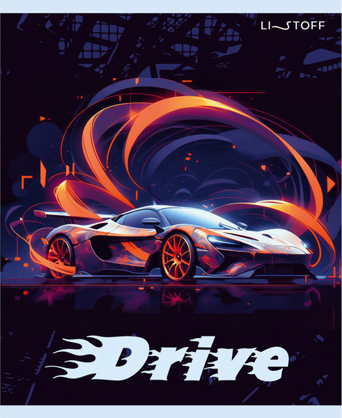 Изображение товара Тетрадь Listoff Драйв / ТК409150