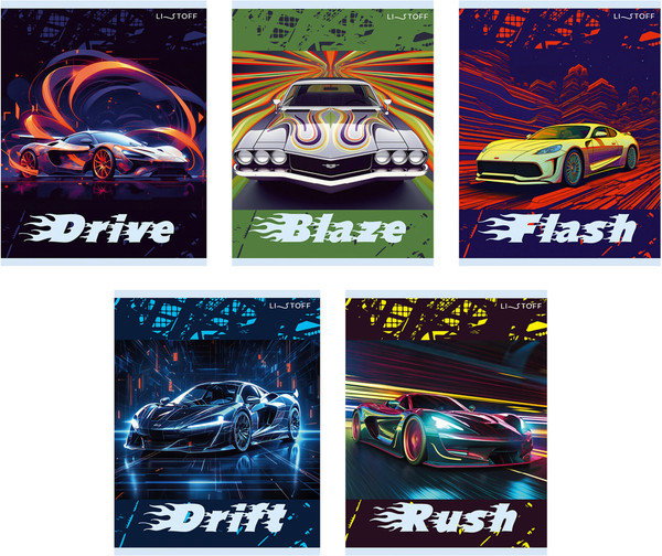 Изображение товара Тетрадь Listoff Драйв / ТК409150